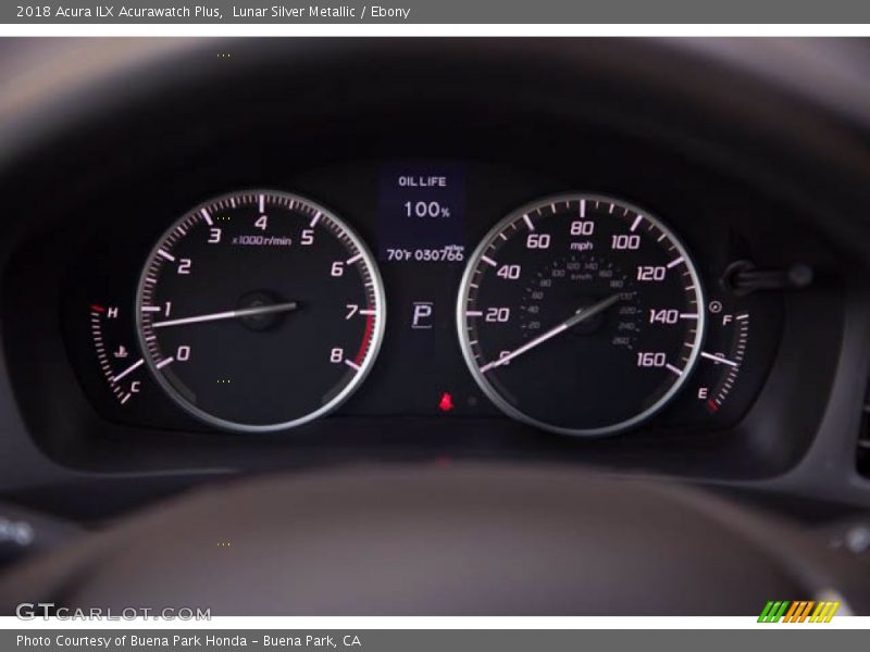 Lunar Silver Metallic / Ebony 2018 Acura ILX Acurawatch Plus