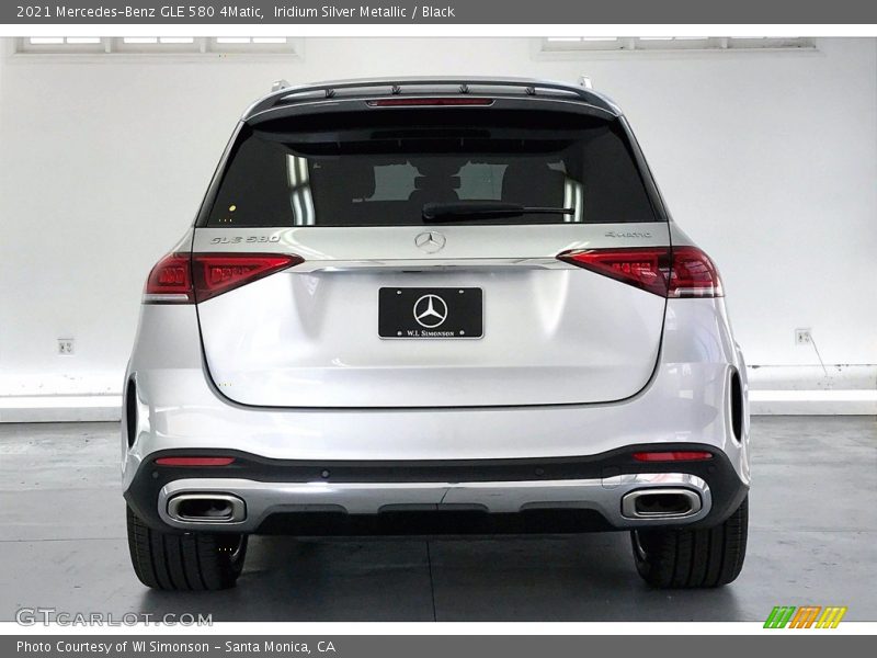 Iridium Silver Metallic / Black 2021 Mercedes-Benz GLE 580 4Matic