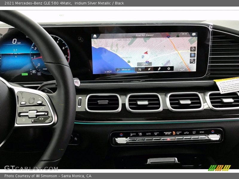 Iridium Silver Metallic / Black 2021 Mercedes-Benz GLE 580 4Matic
