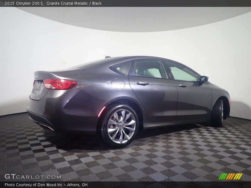 Granite Crystal Metallic / Black 2015 Chrysler 200 S