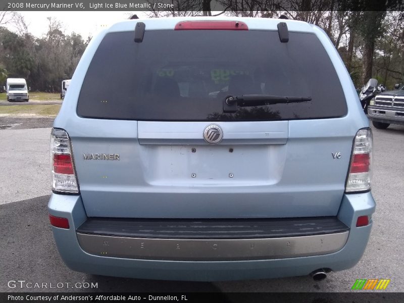 Light Ice Blue Metallic / Stone 2008 Mercury Mariner V6