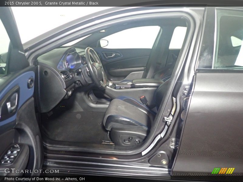 Granite Crystal Metallic / Black 2015 Chrysler 200 S
