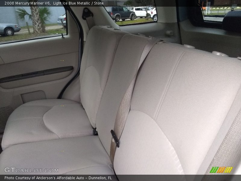 Light Ice Blue Metallic / Stone 2008 Mercury Mariner V6