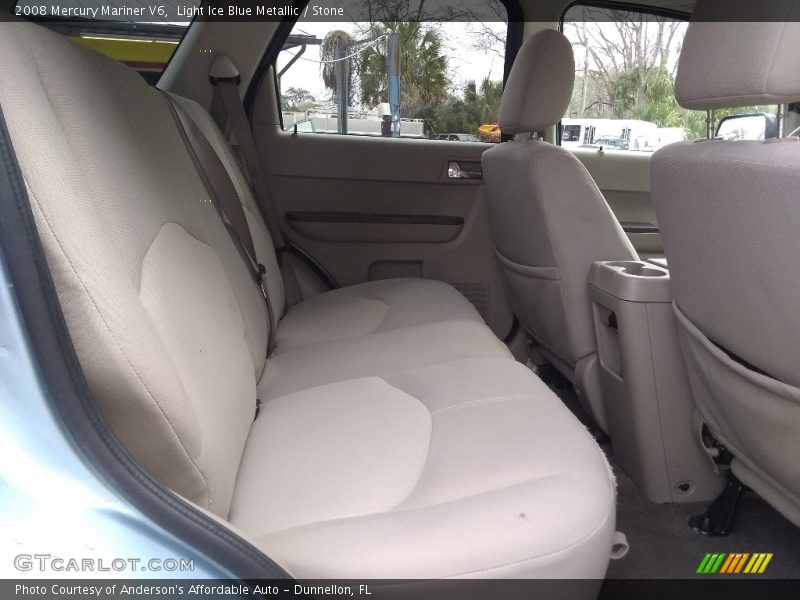Light Ice Blue Metallic / Stone 2008 Mercury Mariner V6