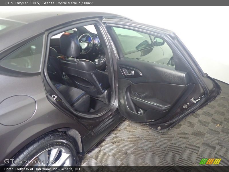 Granite Crystal Metallic / Black 2015 Chrysler 200 S
