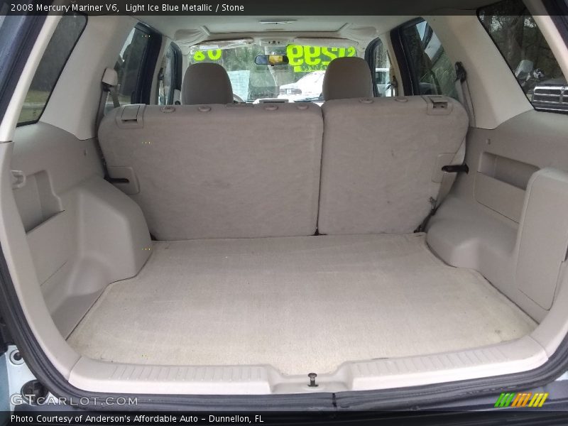Light Ice Blue Metallic / Stone 2008 Mercury Mariner V6