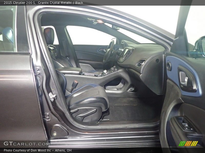Granite Crystal Metallic / Black 2015 Chrysler 200 S