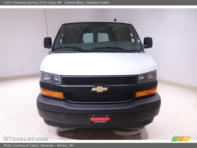 Summit White / Medium Pewter 2020 Chevrolet Express 2500 Cargo WT