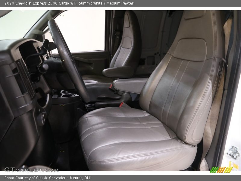 Summit White / Medium Pewter 2020 Chevrolet Express 2500 Cargo WT