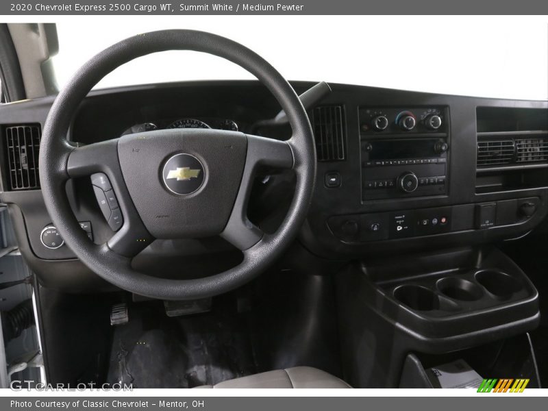Summit White / Medium Pewter 2020 Chevrolet Express 2500 Cargo WT