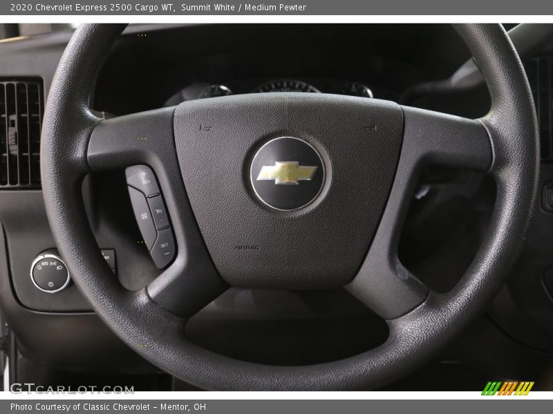Summit White / Medium Pewter 2020 Chevrolet Express 2500 Cargo WT