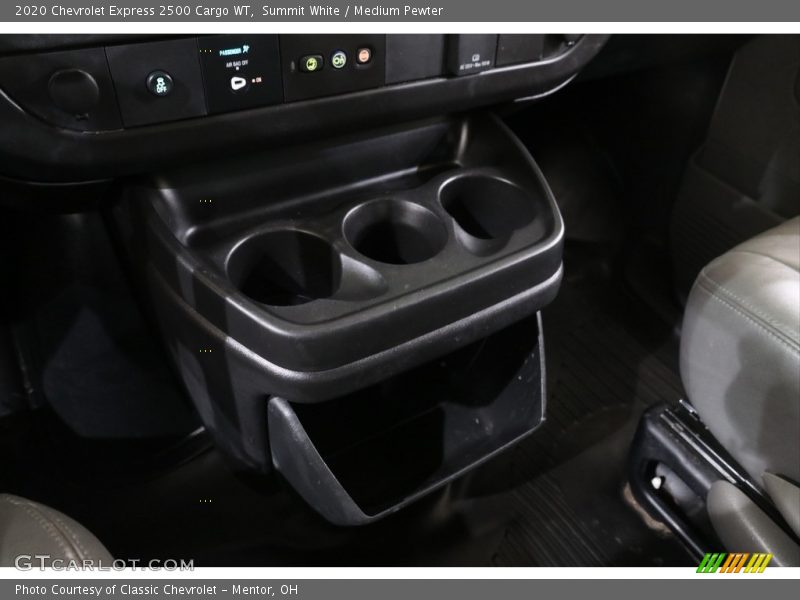 Summit White / Medium Pewter 2020 Chevrolet Express 2500 Cargo WT