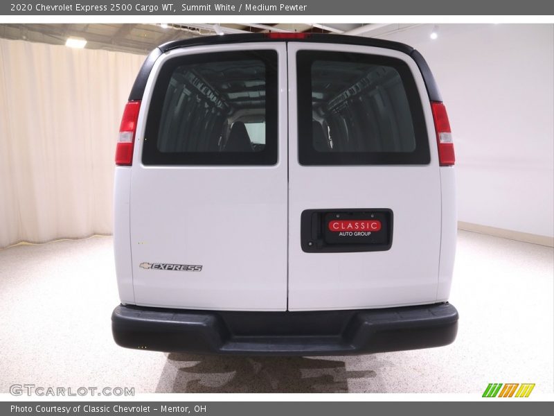 Summit White / Medium Pewter 2020 Chevrolet Express 2500 Cargo WT