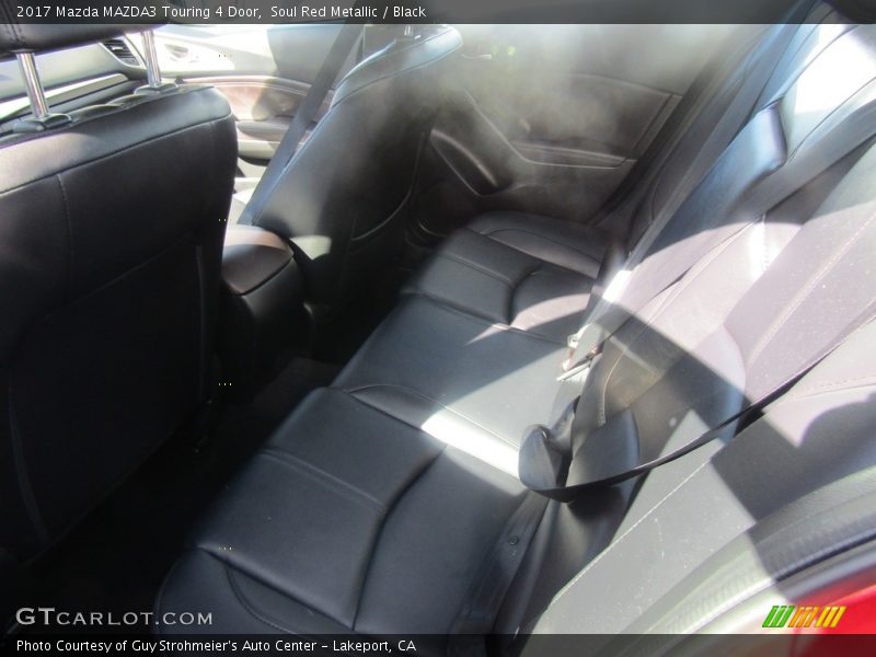 Soul Red Metallic / Black 2017 Mazda MAZDA3 Touring 4 Door