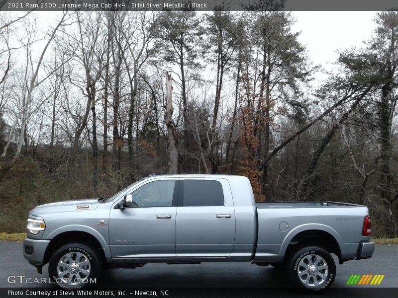  2021 2500 Laramie Mega Cab 4x4 Billet Silver Metallic