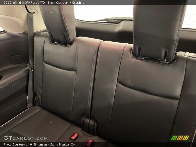 Black Obsidian / Graphite 2019 Infiniti QX60 Pure AWD