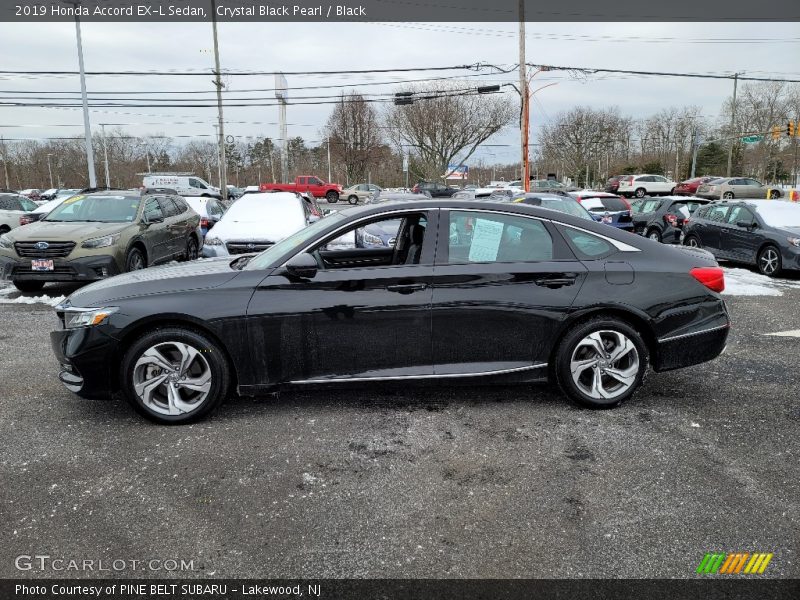  2019 Accord EX-L Sedan Crystal Black Pearl