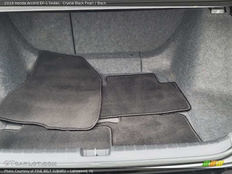 Crystal Black Pearl / Black 2019 Honda Accord EX-L Sedan