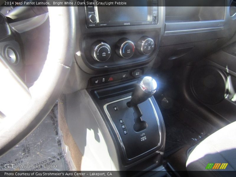 Bright White / Dark Slate Gray/Light Pebble 2014 Jeep Patriot Latitude