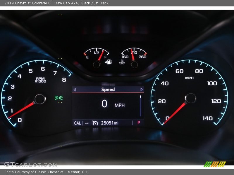 Black / Jet Black 2019 Chevrolet Colorado LT Crew Cab 4x4