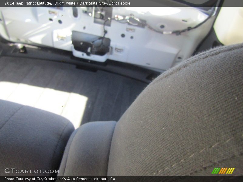 Bright White / Dark Slate Gray/Light Pebble 2014 Jeep Patriot Latitude