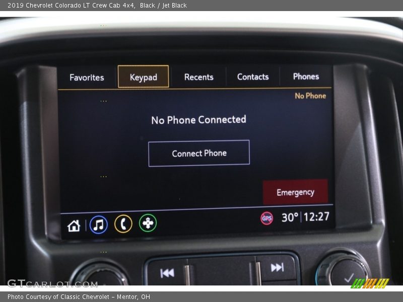 Black / Jet Black 2019 Chevrolet Colorado LT Crew Cab 4x4