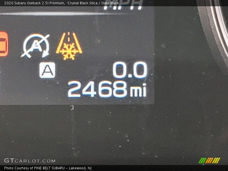 Crystal Black Silica / Slate Black 2020 Subaru Outback 2.5i Premium