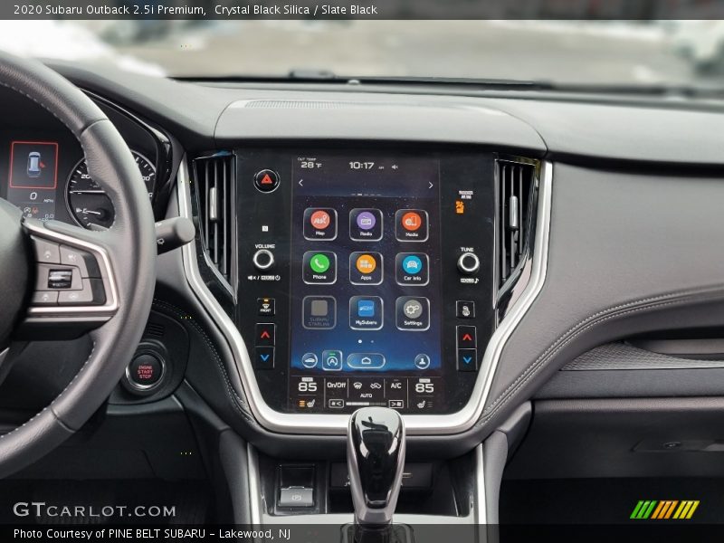Crystal Black Silica / Slate Black 2020 Subaru Outback 2.5i Premium