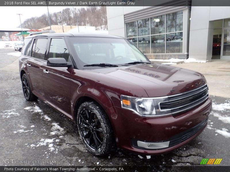  2018 Flex SEL AWD Burgundy Velvet