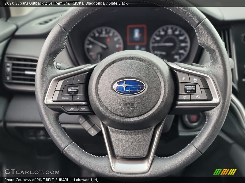 Crystal Black Silica / Slate Black 2020 Subaru Outback 2.5i Premium