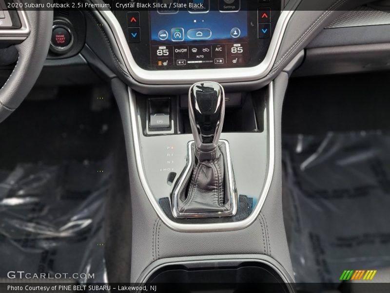 Crystal Black Silica / Slate Black 2020 Subaru Outback 2.5i Premium