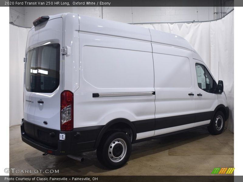 Oxford White / Ebony 2020 Ford Transit Van 250 HR Long