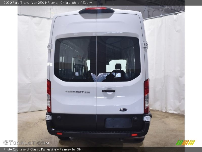 Oxford White / Ebony 2020 Ford Transit Van 250 HR Long