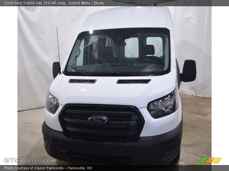 Oxford White / Ebony 2020 Ford Transit Van 250 HR Long