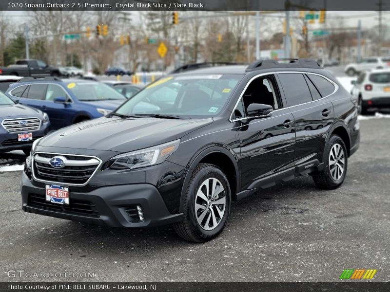 Crystal Black Silica / Slate Black 2020 Subaru Outback 2.5i Premium
