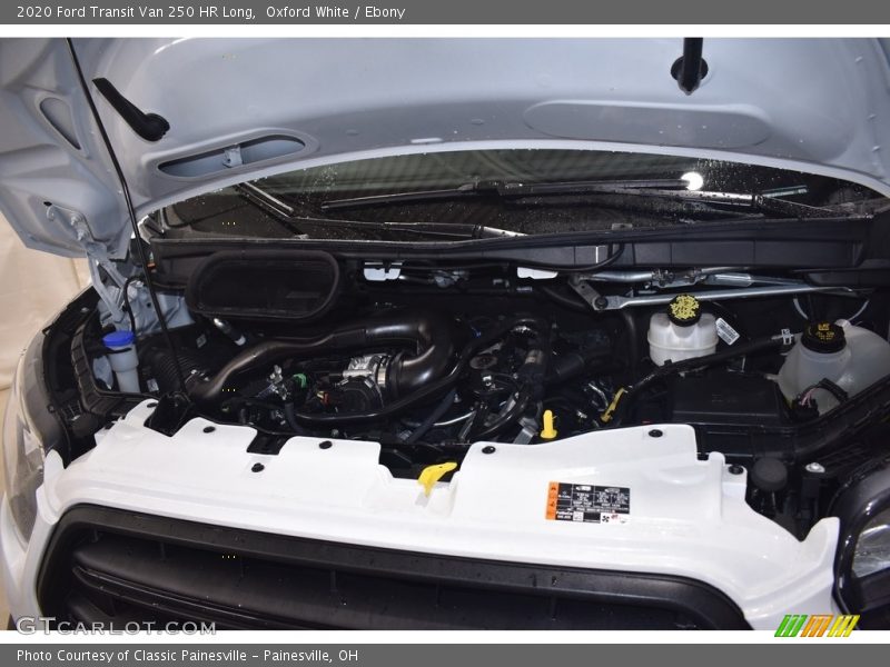 Oxford White / Ebony 2020 Ford Transit Van 250 HR Long