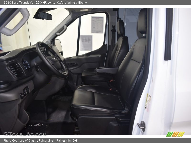 Oxford White / Ebony 2020 Ford Transit Van 250 HR Long