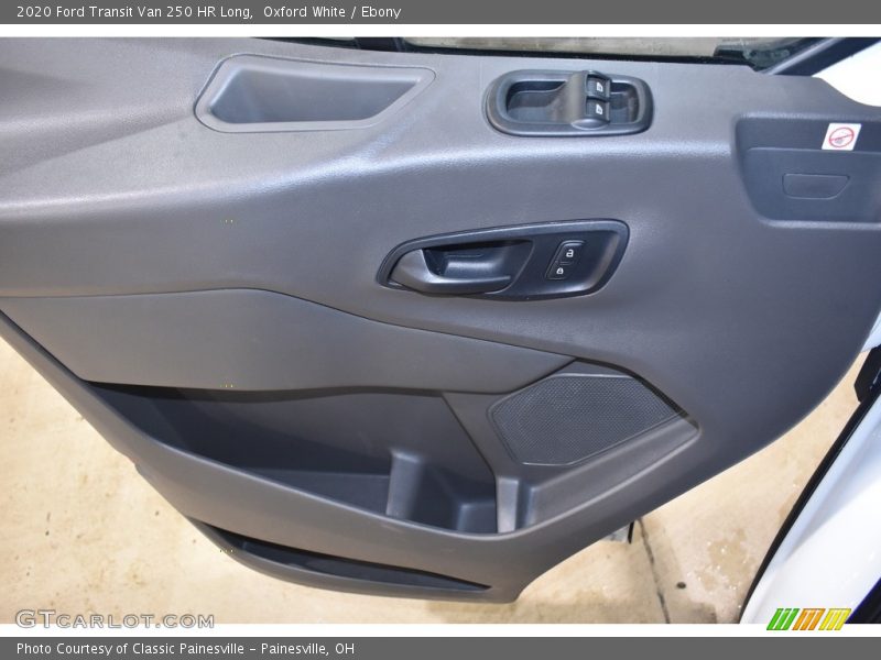 Oxford White / Ebony 2020 Ford Transit Van 250 HR Long