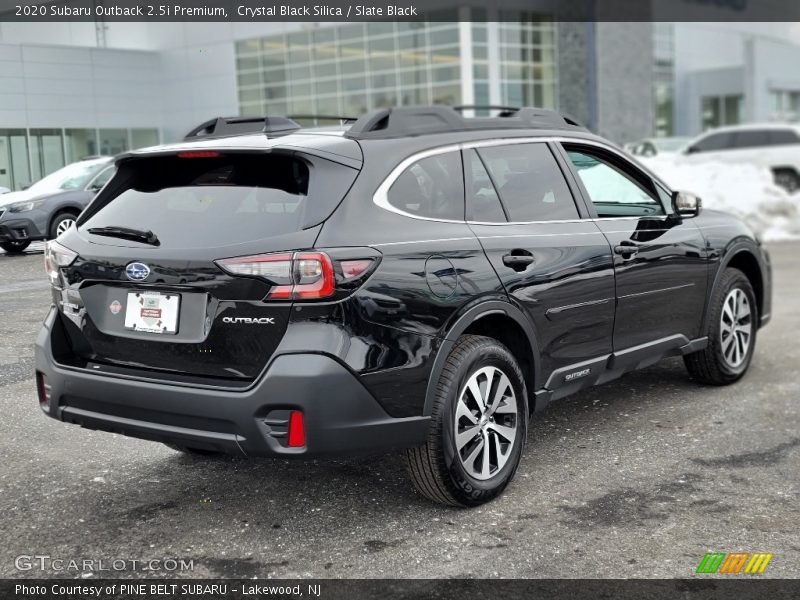 Crystal Black Silica / Slate Black 2020 Subaru Outback 2.5i Premium