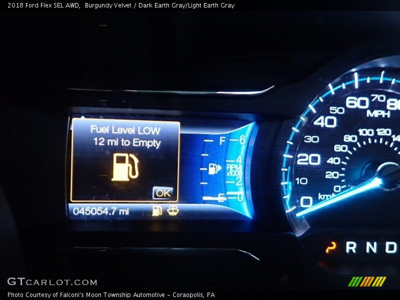 Burgundy Velvet / Dark Earth Gray/Light Earth Gray 2018 Ford Flex SEL AWD