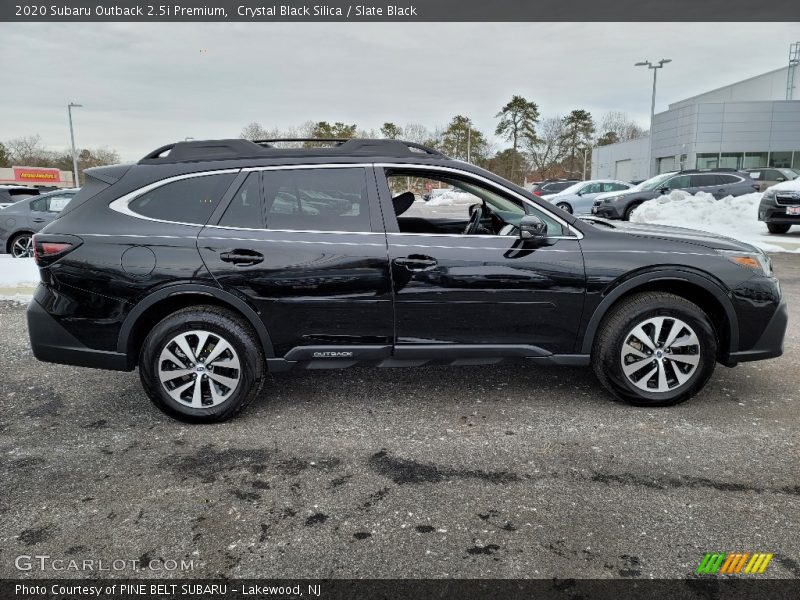 Crystal Black Silica / Slate Black 2020 Subaru Outback 2.5i Premium