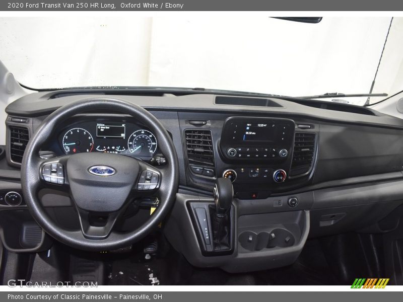 Oxford White / Ebony 2020 Ford Transit Van 250 HR Long