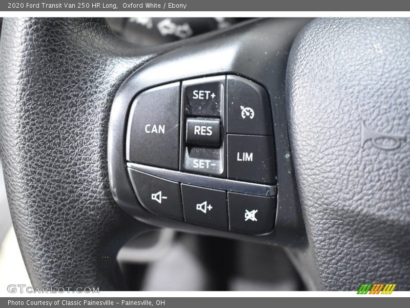 Oxford White / Ebony 2020 Ford Transit Van 250 HR Long