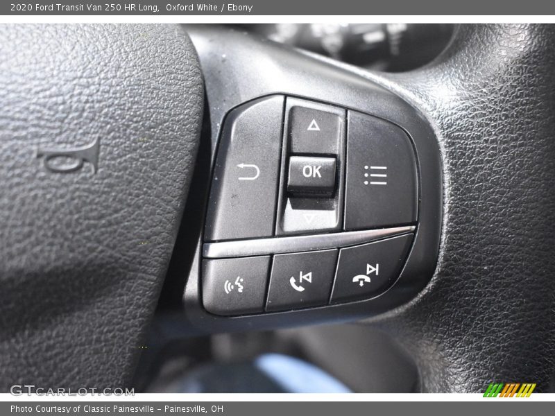 Oxford White / Ebony 2020 Ford Transit Van 250 HR Long