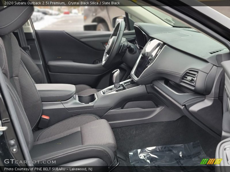 Crystal Black Silica / Slate Black 2020 Subaru Outback 2.5i Premium