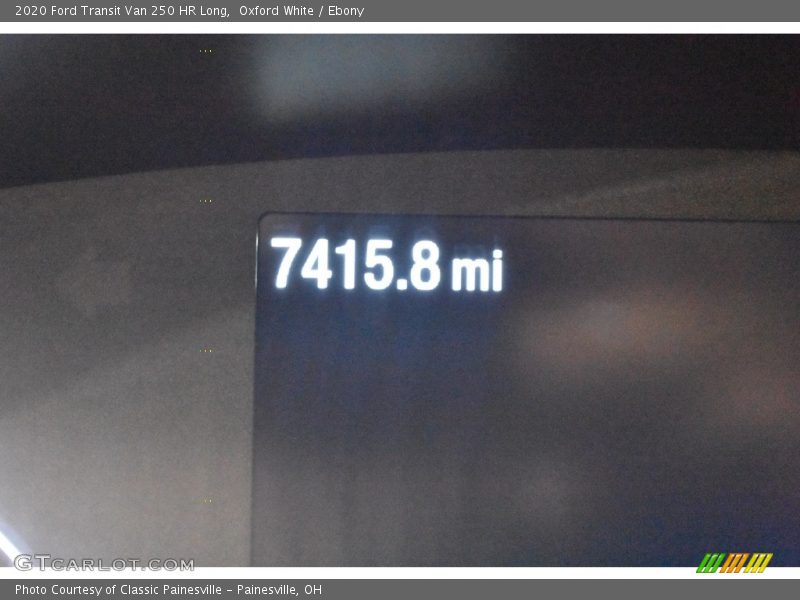Oxford White / Ebony 2020 Ford Transit Van 250 HR Long