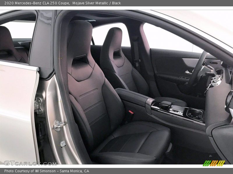 Mojave Silver Metallic / Black 2020 Mercedes-Benz CLA 250 Coupe