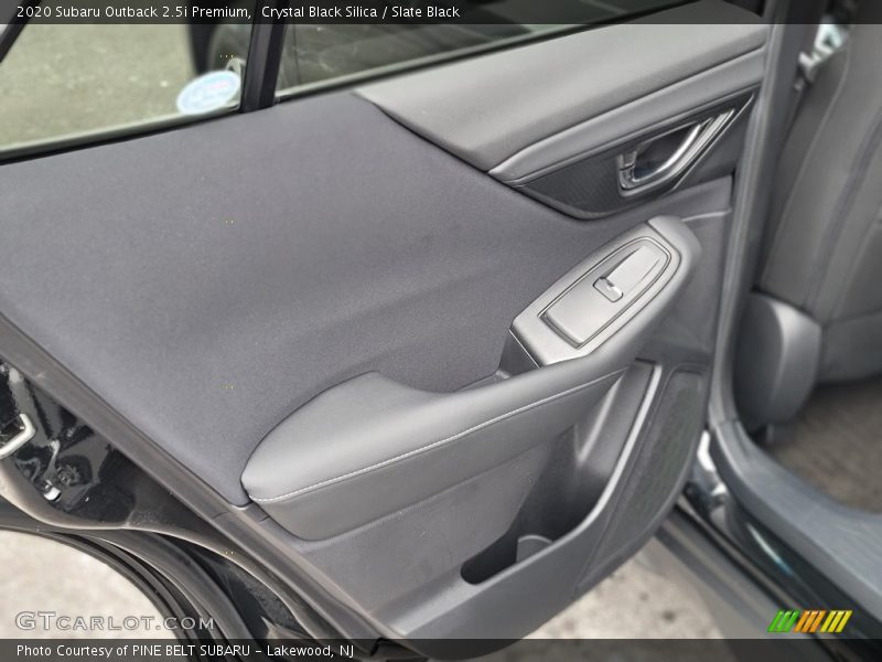 Crystal Black Silica / Slate Black 2020 Subaru Outback 2.5i Premium