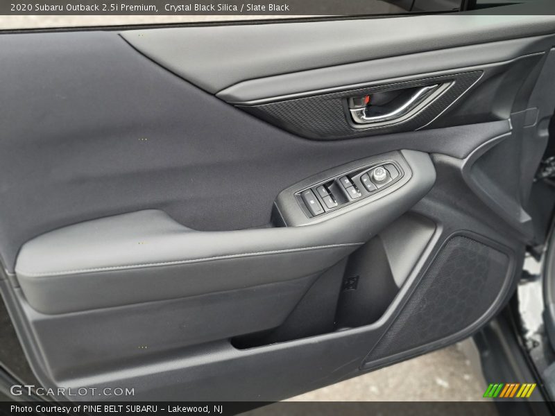 Crystal Black Silica / Slate Black 2020 Subaru Outback 2.5i Premium