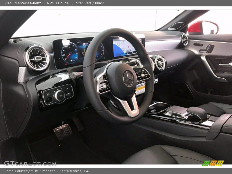 Jupiter Red / Black 2020 Mercedes-Benz CLA 250 Coupe